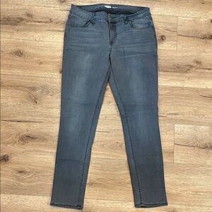EUC Old Navy Super Skinny dark gray jeans